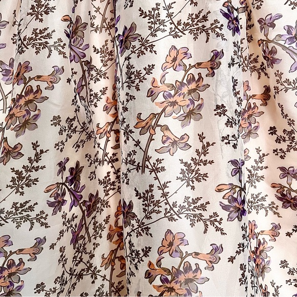 NWT byTiMo Organza Mini Lace Dress in Botanical Print MSRP$499 - Picture 7 of 16